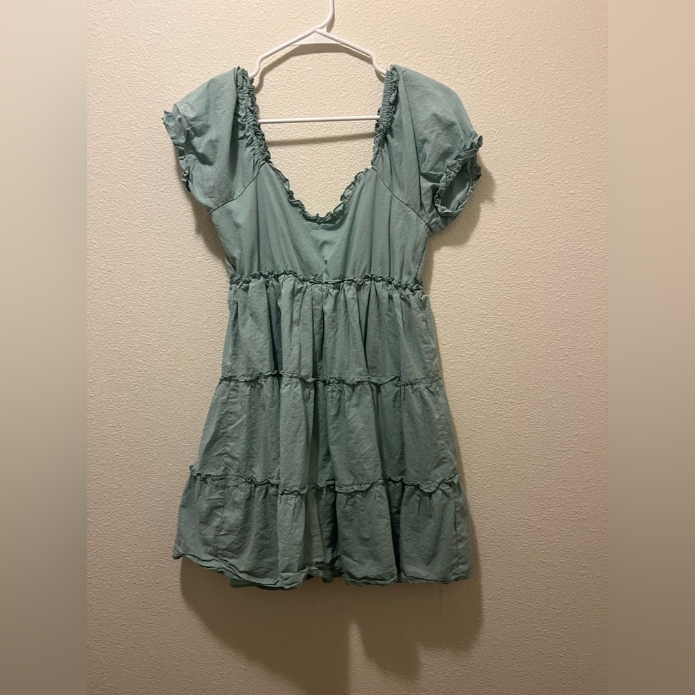 Blue dress